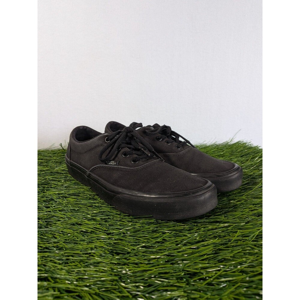 Vans Doheny Womens Size 9.5 All Black Athletic Walking Skateboard Shoes Sneakers